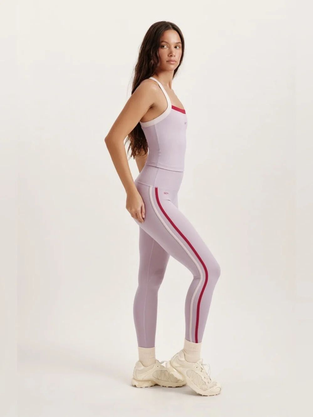 SET Active Luxform® Lux Duo Stripe Leggings Sonnet